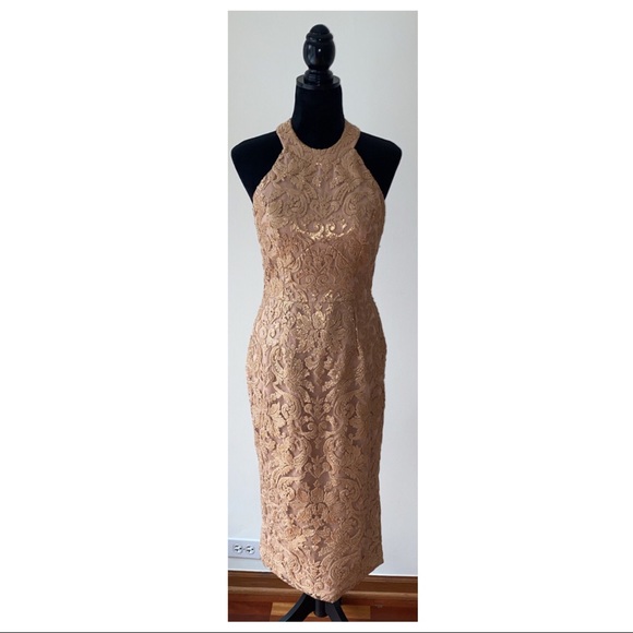 DRESS THE POPULATION SEQUIN DRESS - Picture 2 of 8